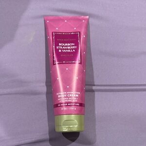 Bath & Body Works Pink Strawberry & Vanilla Body Cream
